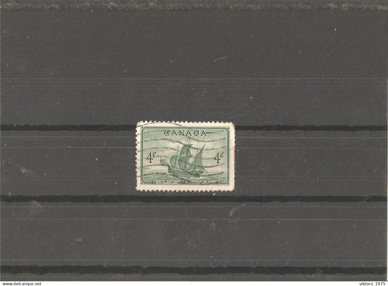 Used Stamp Nr.292 In Darnell Catalog  - Gebraucht