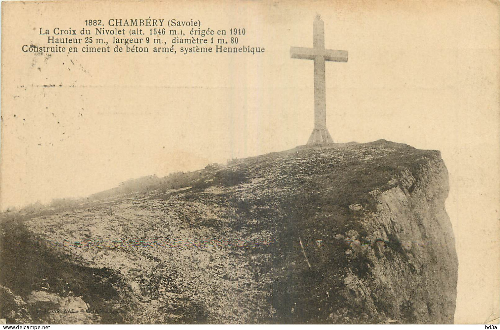 73 - CHAMBERY - LA CROIX DU NIVOLET - Chambery