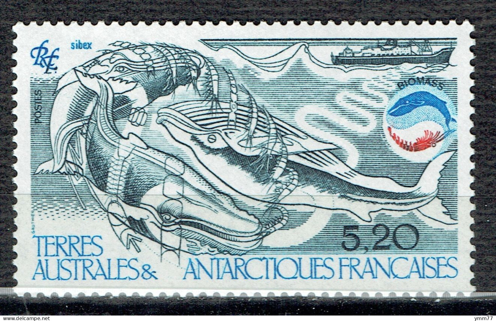 La Biomasse : Cétacés Et Krill - Unused Stamps