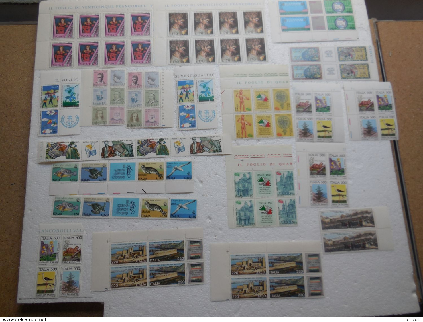 STAMP ITALIA, Lot TIMBRES ITALIEN, Timbres Catégorie Portrait Art Animaux...  ...ref N5/40/8 - Other & Unclassified