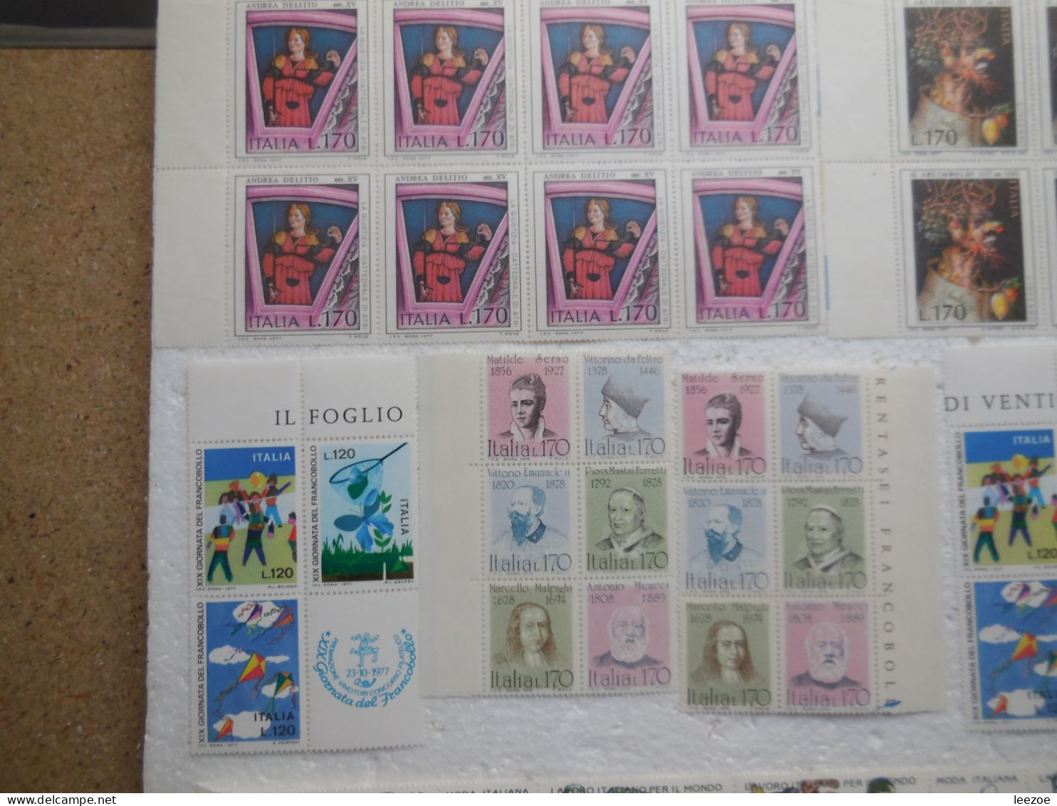 STAMP ITALIA, Lot TIMBRES ITALIEN, Timbres Catégorie Portrait Art Animaux...  ...ref N5/40/8 - Other & Unclassified