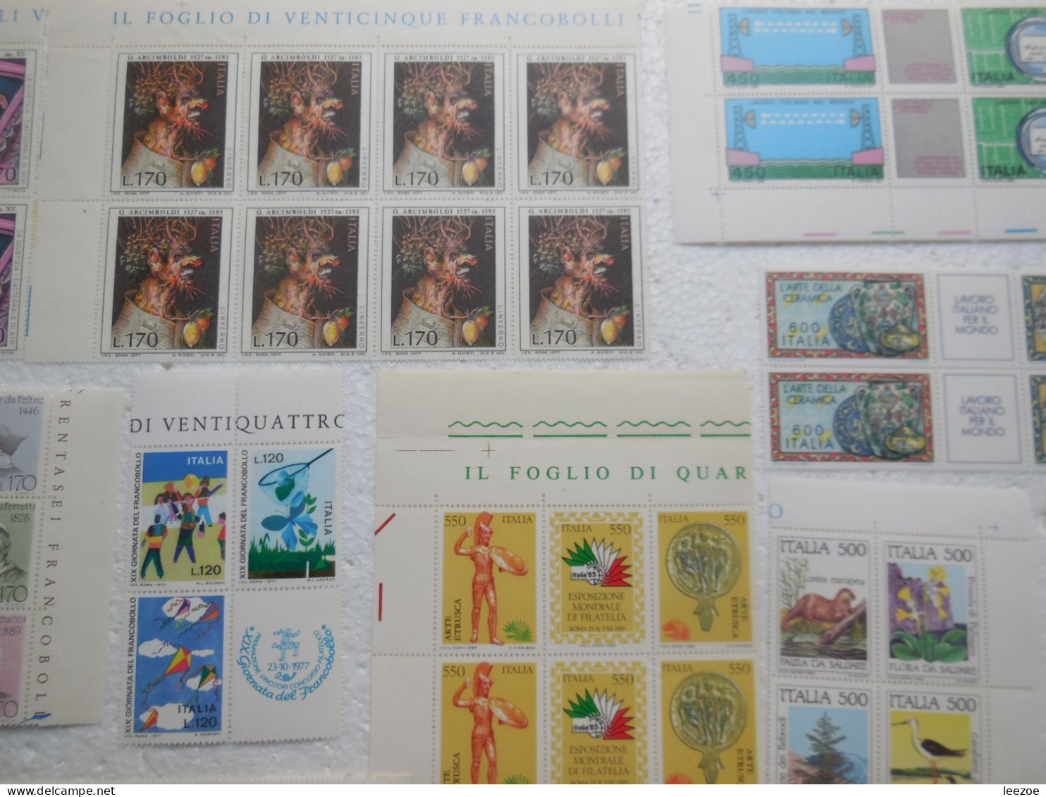 STAMP ITALIA, Lot TIMBRES ITALIEN, Timbres Catégorie Portrait Art Animaux...  ...ref N5/40/8 - Andere & Zonder Classificatie