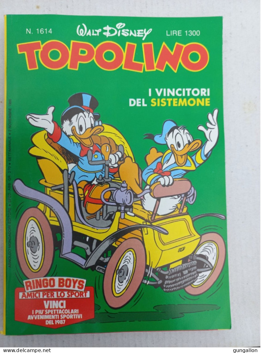 Topolino (Mondadori 1986) N. 1614 - Disney