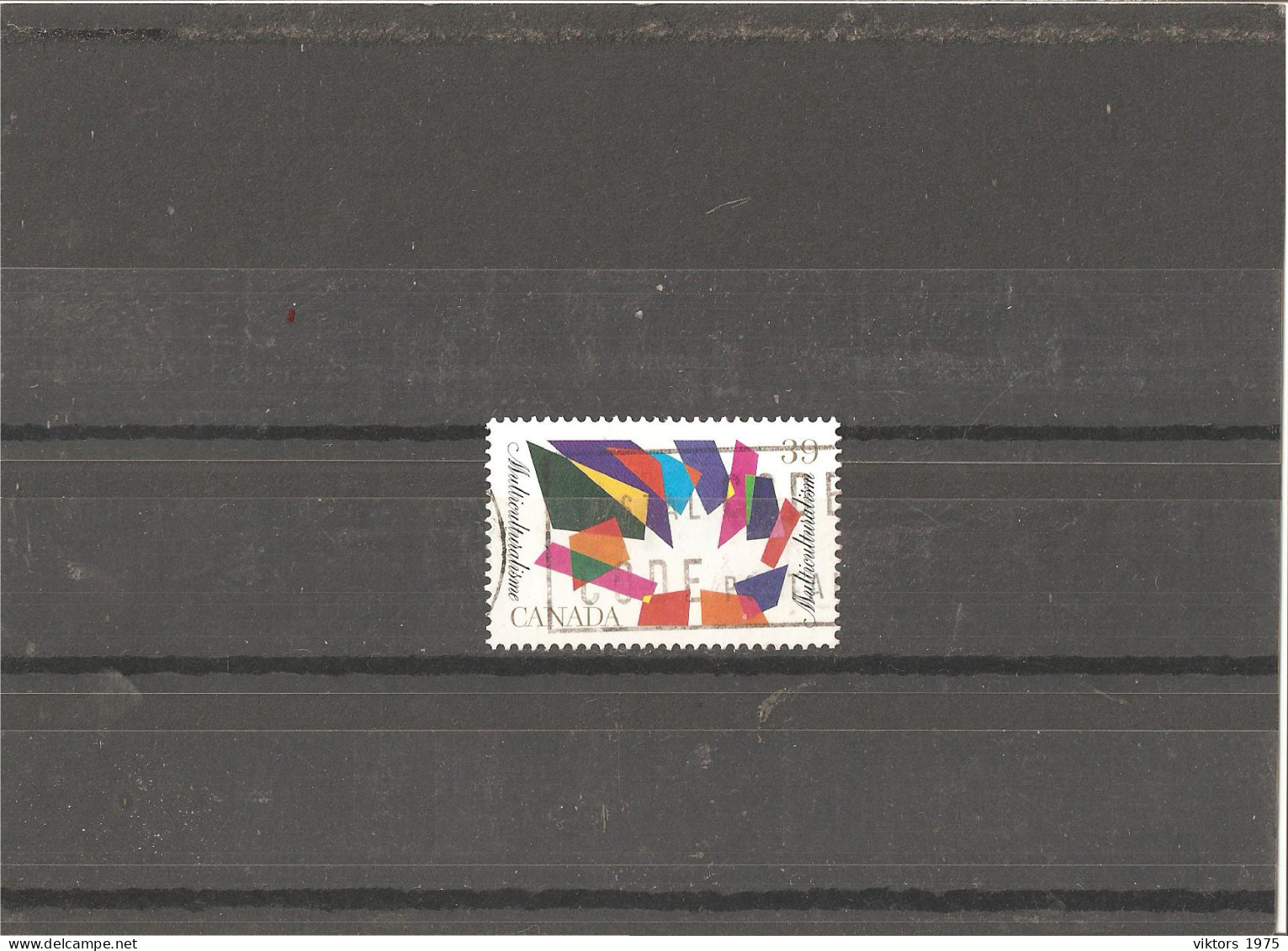 Used Stamp Nr.1319 In Darnell Catalog  - Gebraucht