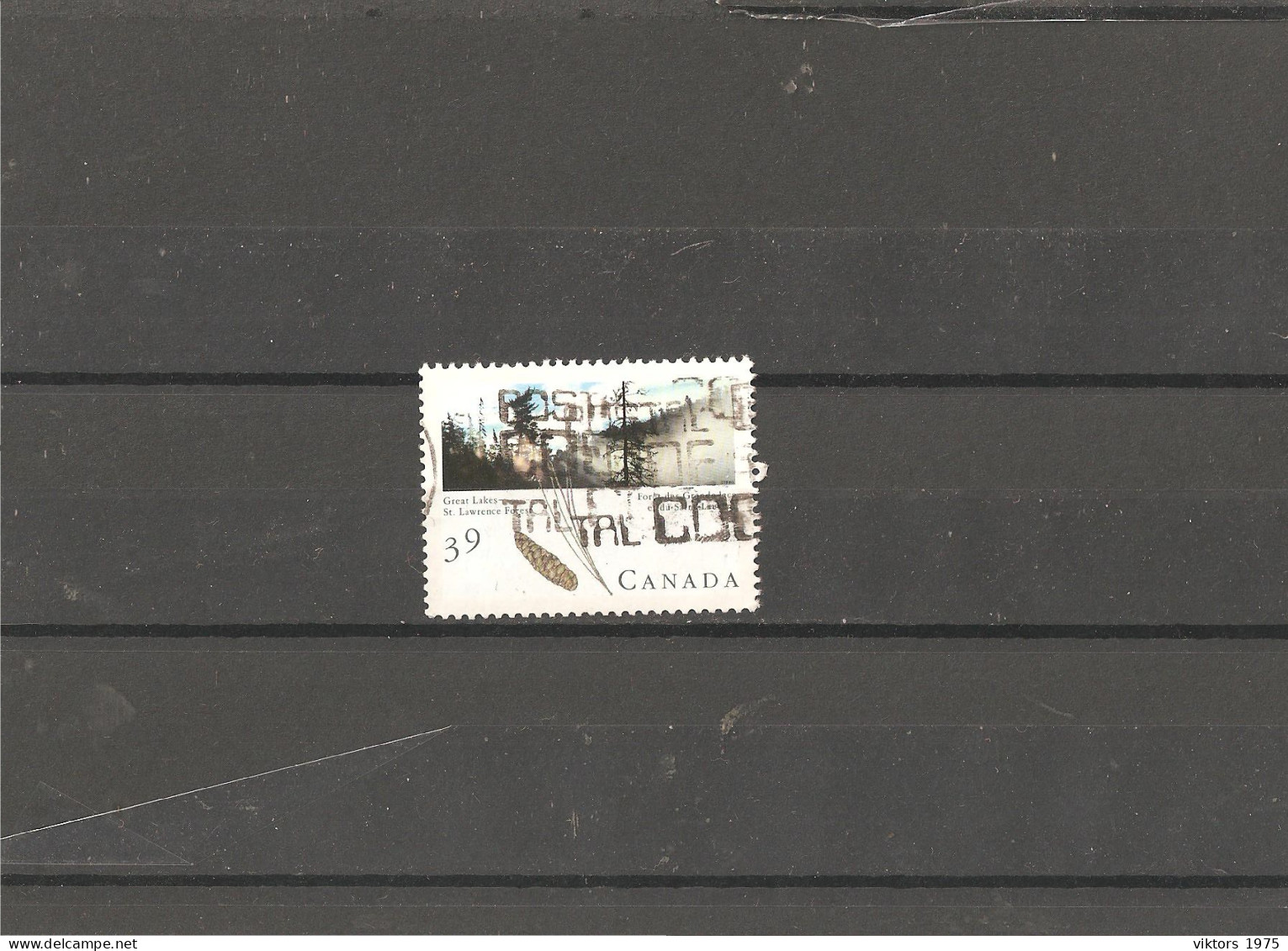 Used Stamp Nr.1334 In Darnell Catalog  - Gebraucht