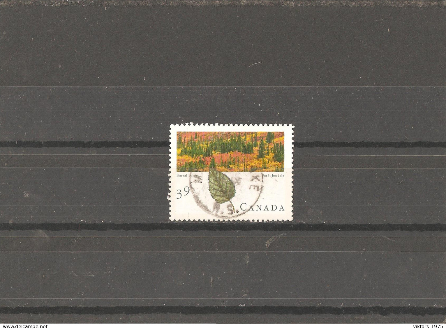 Used Stamp Nr.1336 In Darnell Catalog  - Oblitérés