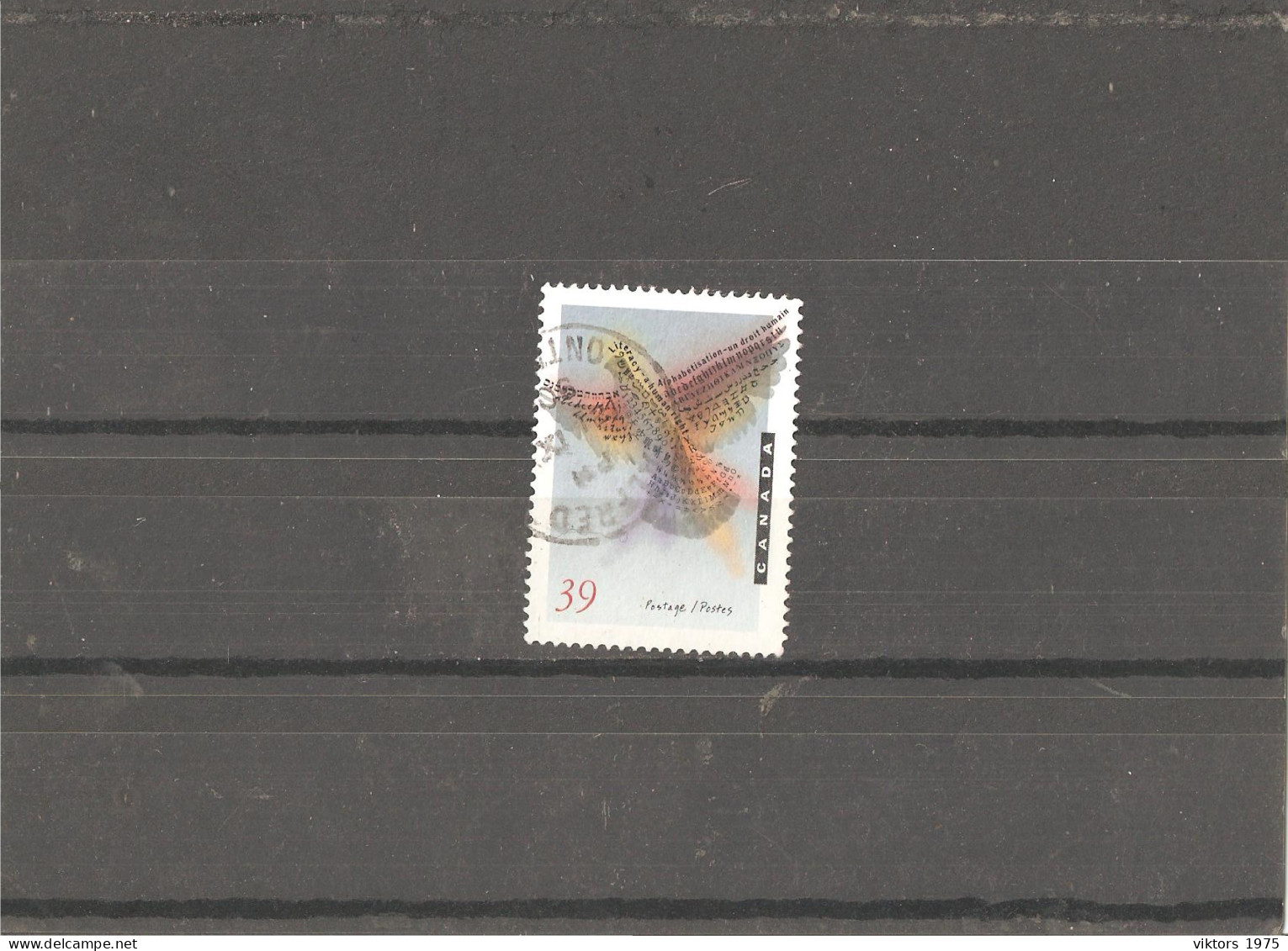 Used Stamp Nr.1338 In Darnell Catalog  - Usati