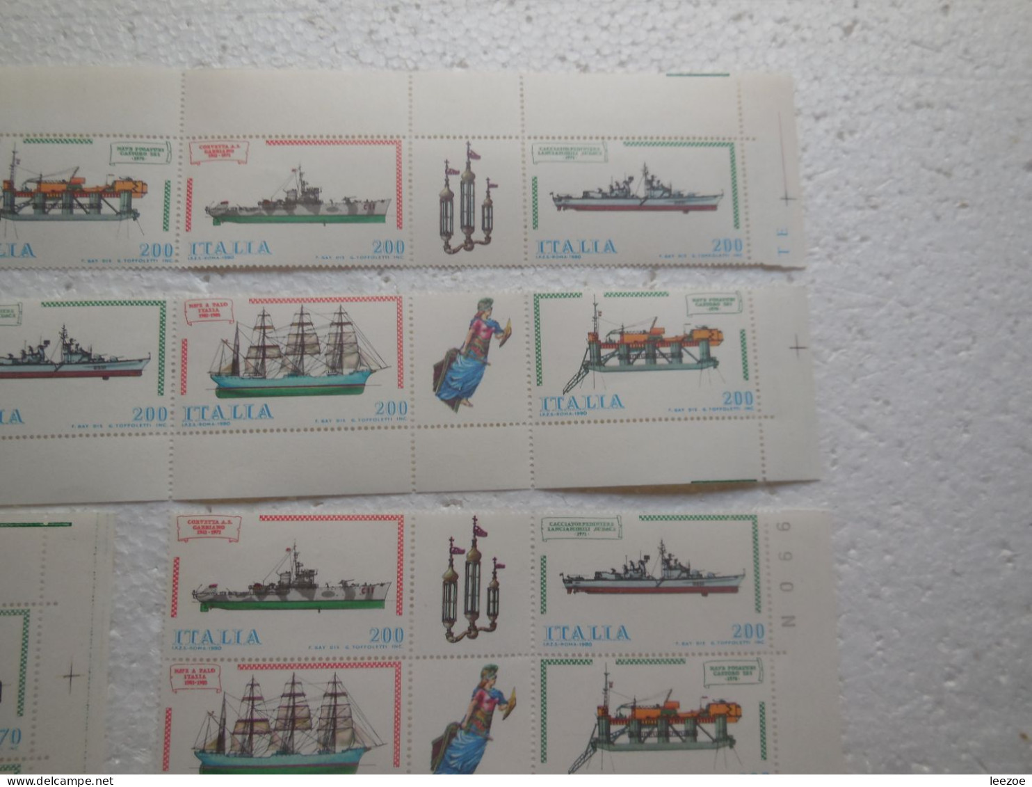 STAMP ITALIA, Lot TIMBRES ITALIEN, Timbres Catégorie Bateaux, Navires..  ...ref N5/40/8 - Other & Unclassified