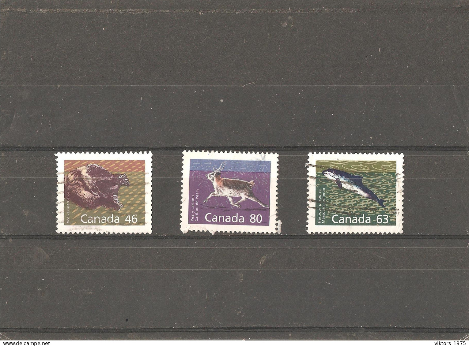 Used Stamps Nr.1358-1360 In Darnell Catalog  - Gebruikt