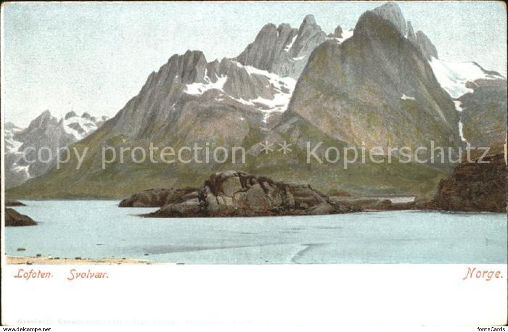 11671463 Svolvær Lofoten Inselgruppe Berge Svolvær - Norvège