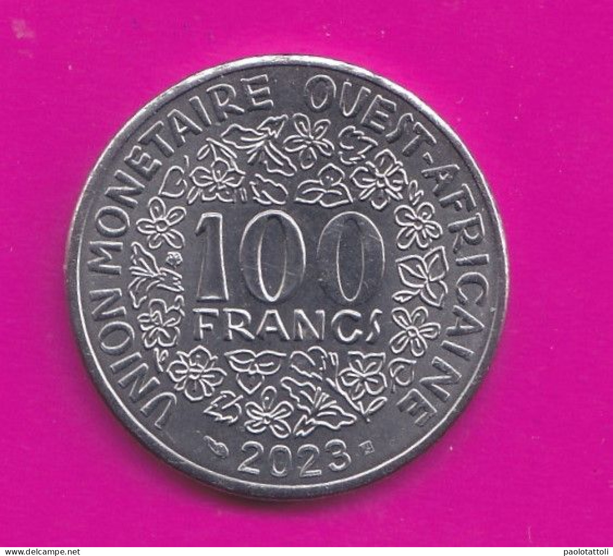 Banque Centrale Des Etats De L'Afrique Del Ouest, 2023- 100 Francs Magnetic- Nickel Plated Steel - - Other - Africa