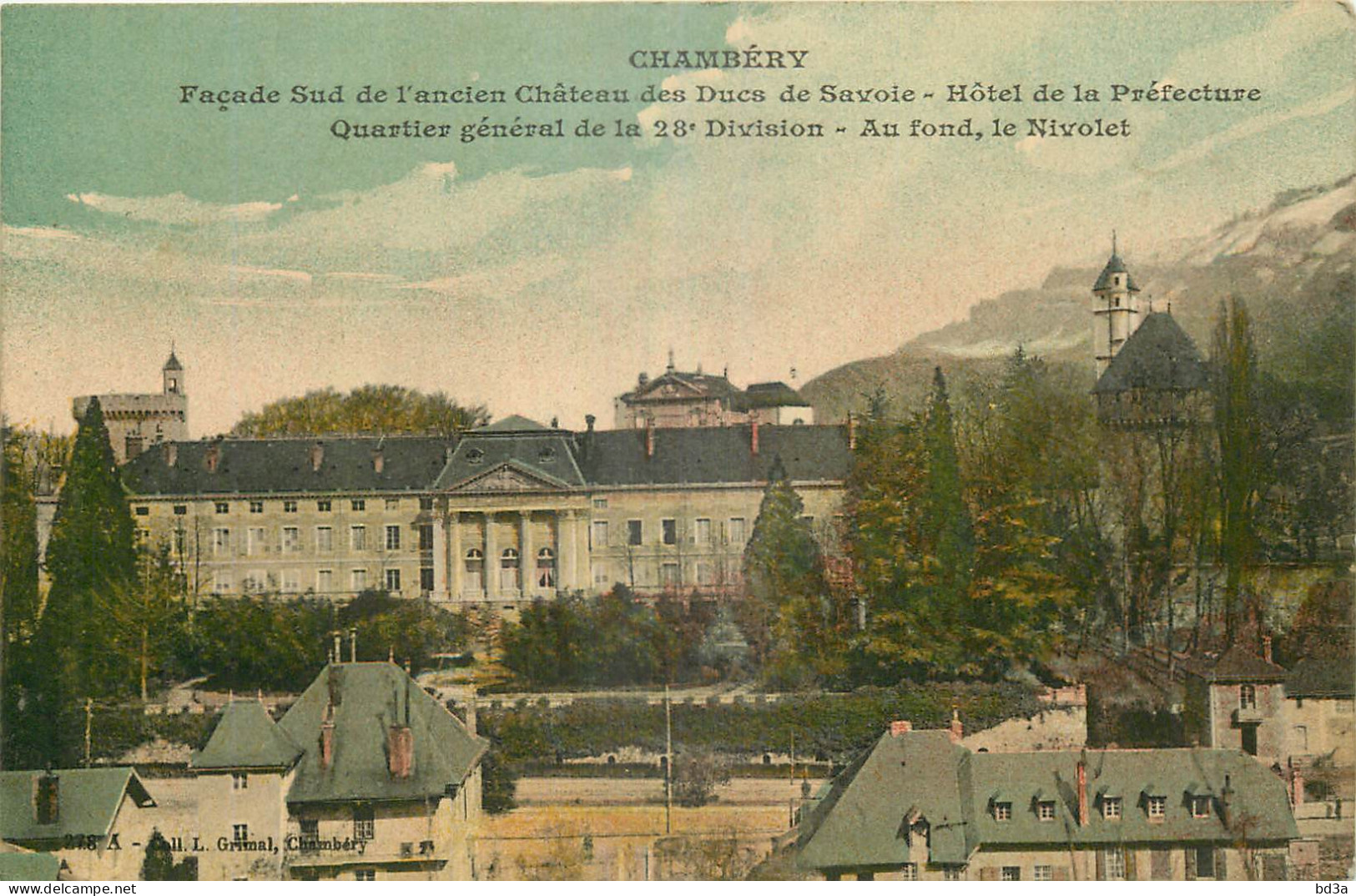 73 - CHAMBERY - FACADE SUD DE L'ANCIEN CHATEAU DES DUCS - 278 - COL L GRIMAL - Chambery