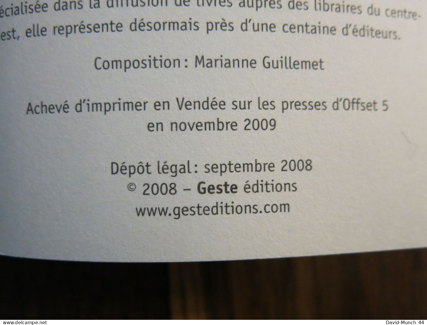 Expressions Maraichines de Vendée de Jean-Claude Pelloquin. Geste Editions. 2008