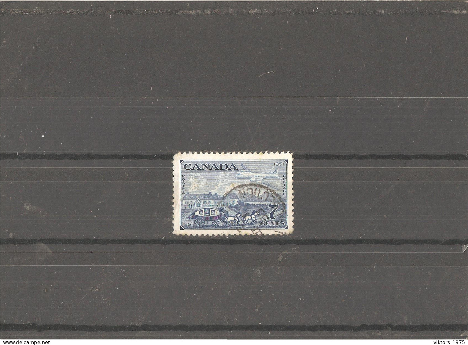 Used Stamp Nr.358 In Darnell Catalog  - Usati