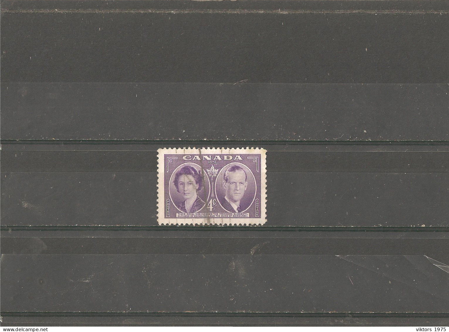 Used Stamp Nr.360 In Darnell Catalog  - Oblitérés