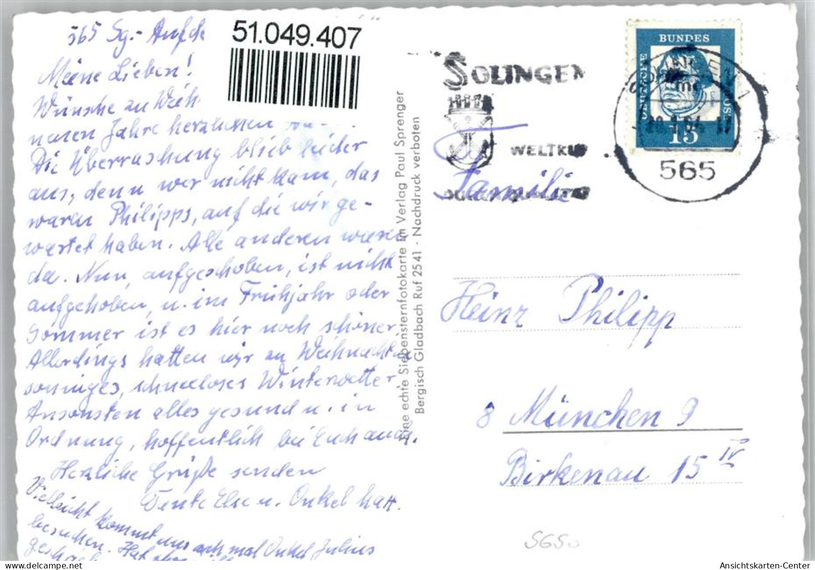 51049407 - Aufderhoehe - Solingen