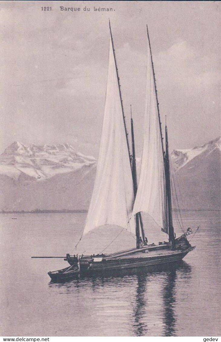 Barque à Voiles Du Léman (1221) - Sailing Vessels