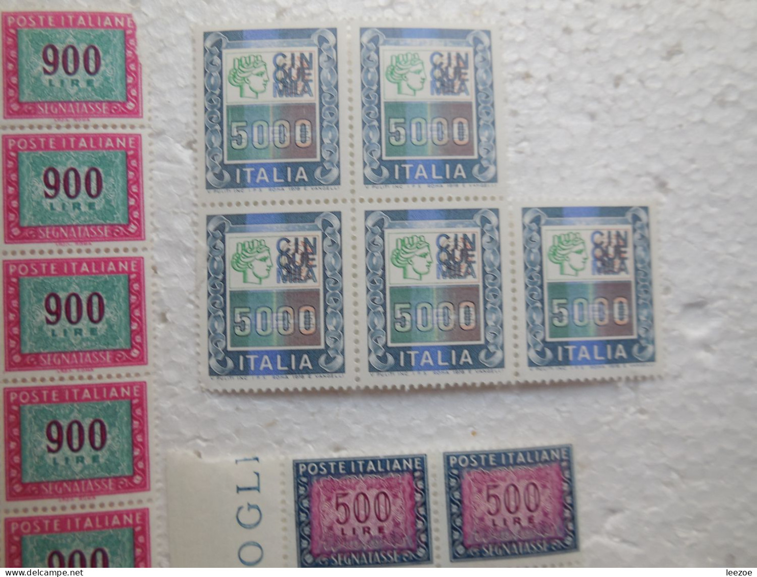 STAMP ITALIA SEGNATASSE, Lot TIMBRES ITALIEN, Timbres TAXES..  ...ref N5/40/8 - Sonstige & Ohne Zuordnung