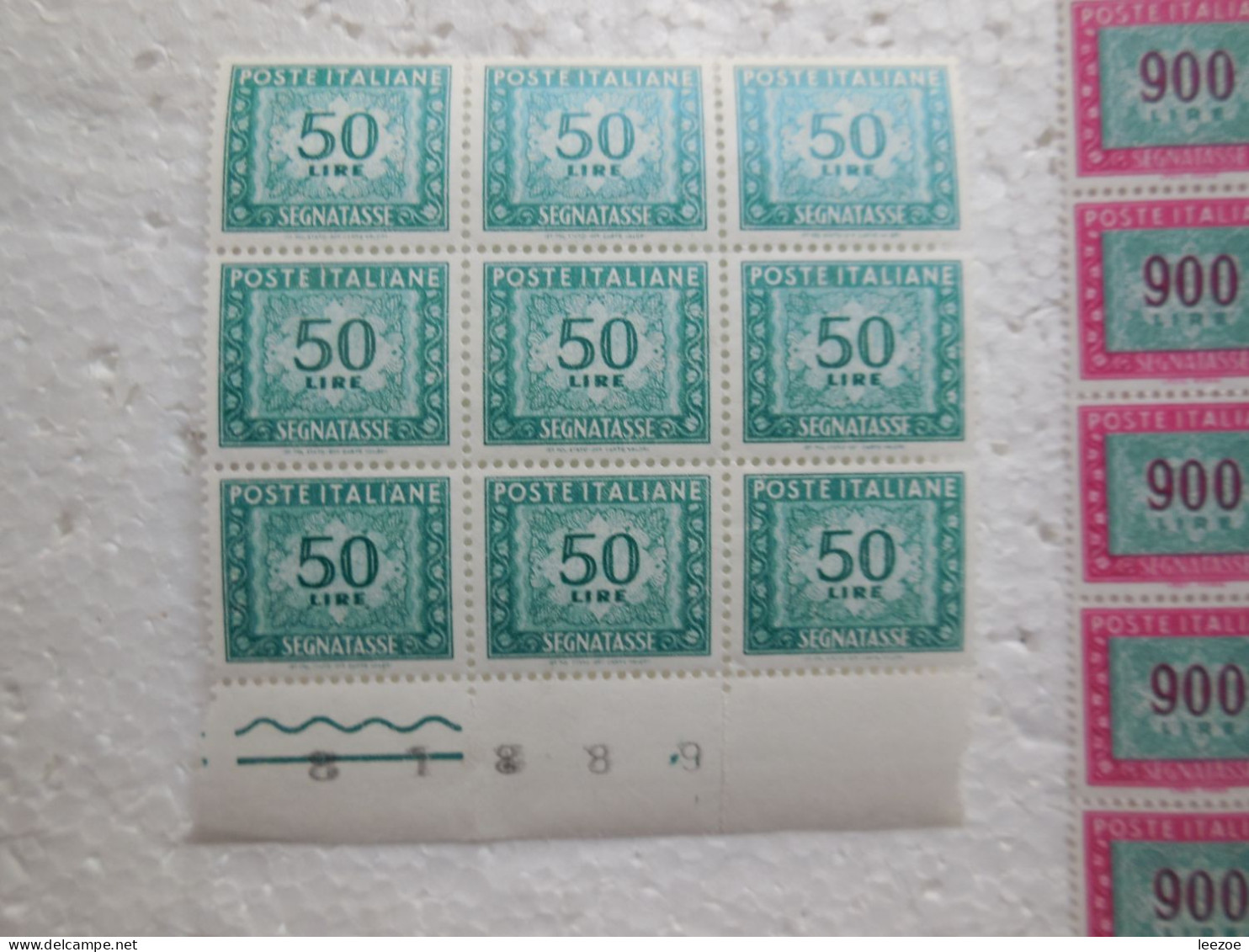 STAMP ITALIA SEGNATASSE, lot TIMBRES ITALIEN, timbres TAXES..  ...ref N5/40/8