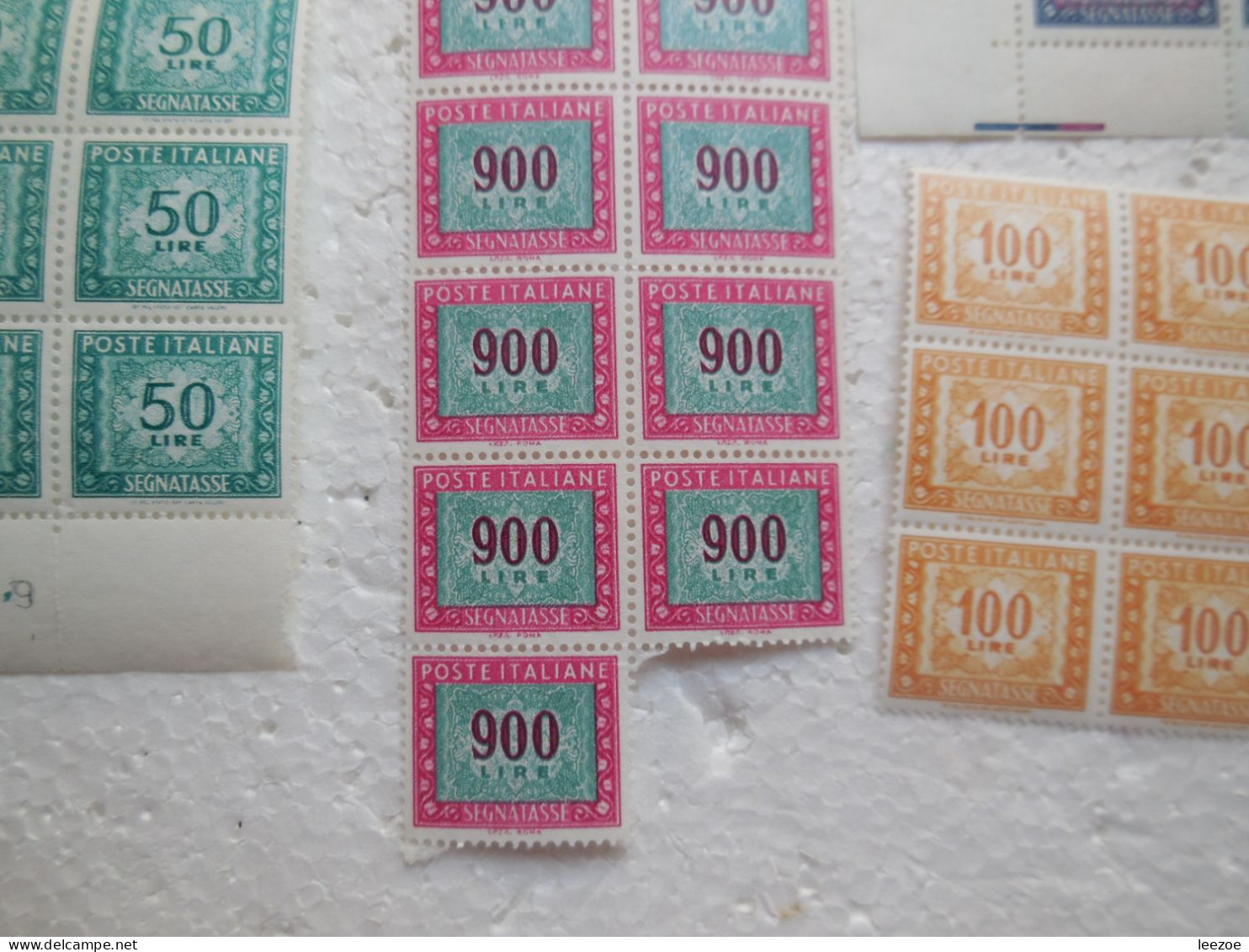 STAMP ITALIA SEGNATASSE, lot TIMBRES ITALIEN, timbres TAXES..  ...ref N5/40/8