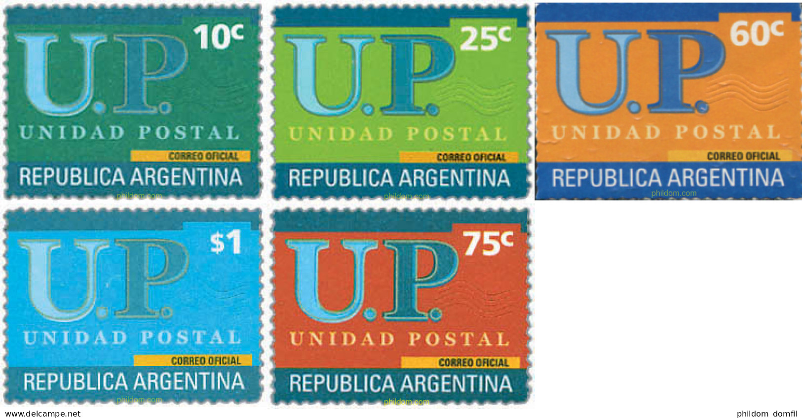 730315 MNH ARGENTINA 2001 UNIDAD POSTAL - Ungebraucht