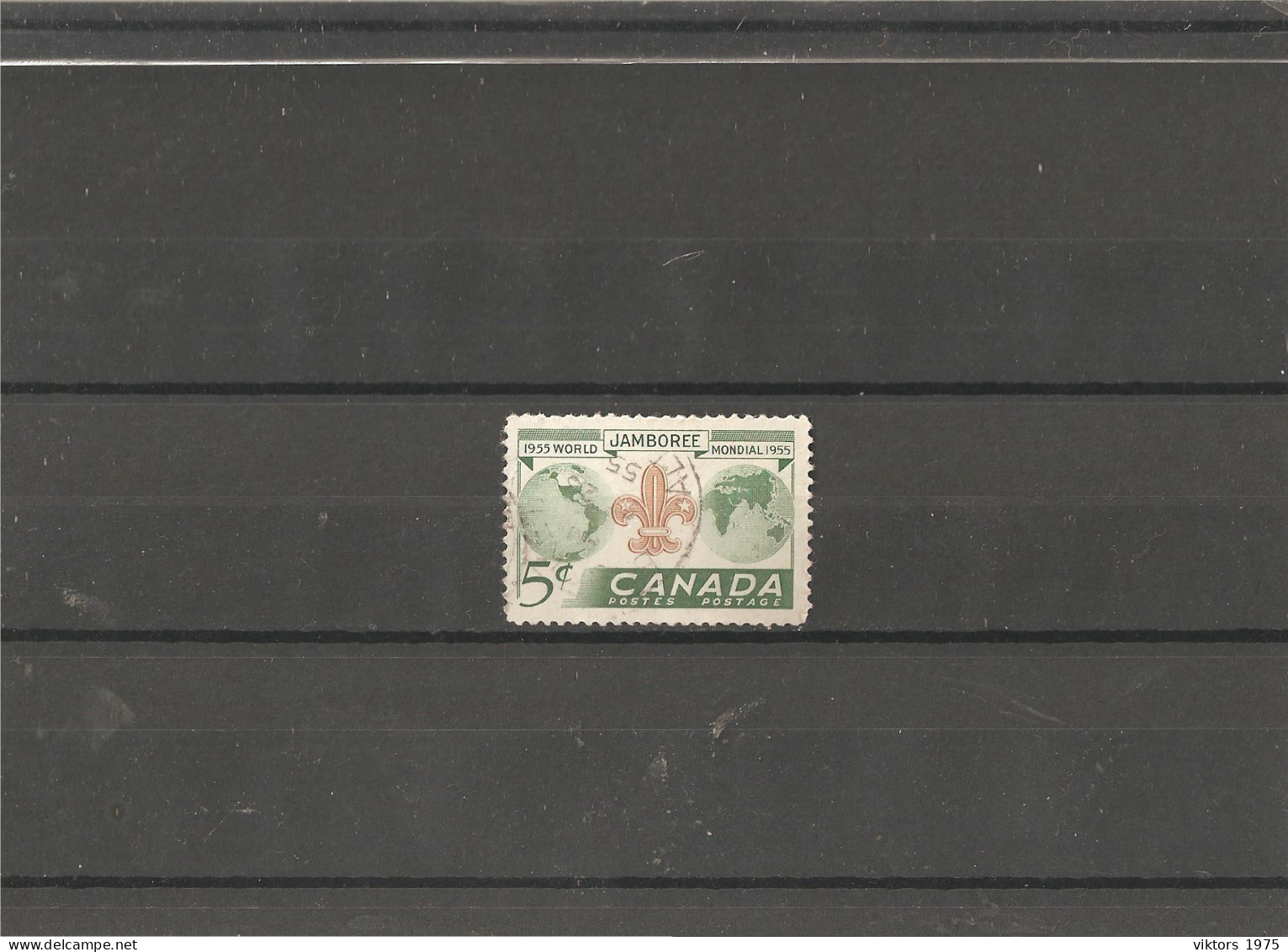 Used Stamp Nr.410 In Darnell Catalog  - Oblitérés