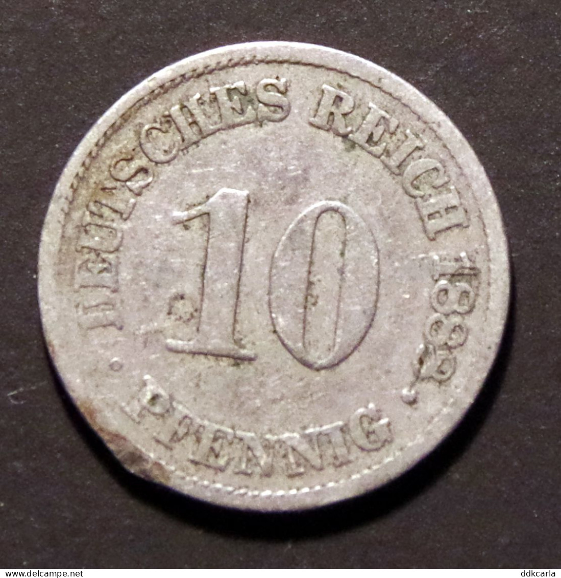 10 Pfennig 1888 A Deutsches Reich Kleine Adler - 10 Pfennig