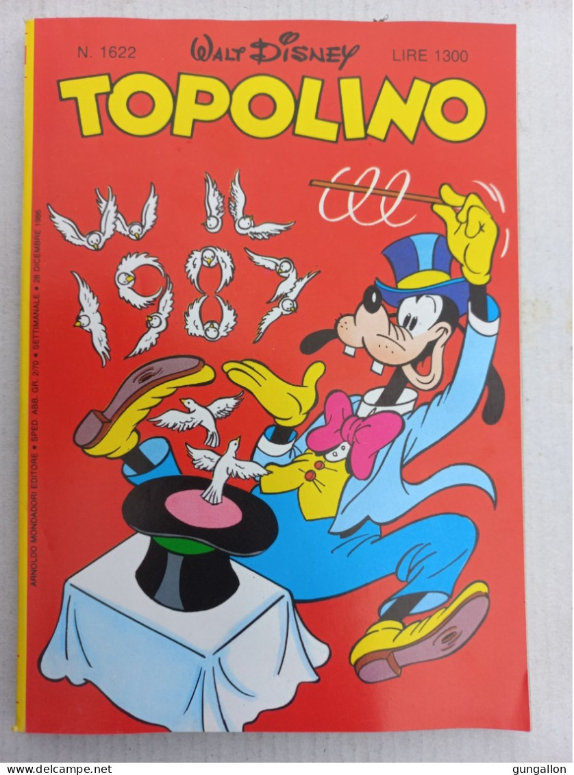 Topolino (Mondadori 1986) N. 1622 - Disney