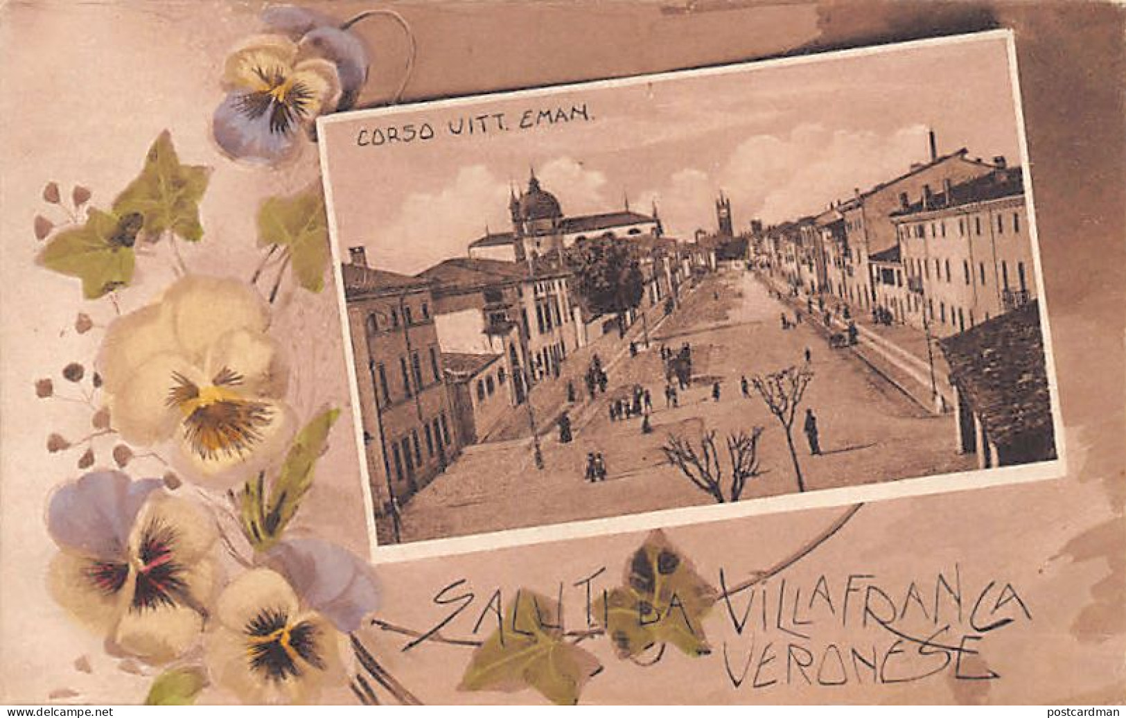 VILLAFRANCA DI VERONA (VR) Corso Vittorio Emanuele - Otros & Sin Clasificación