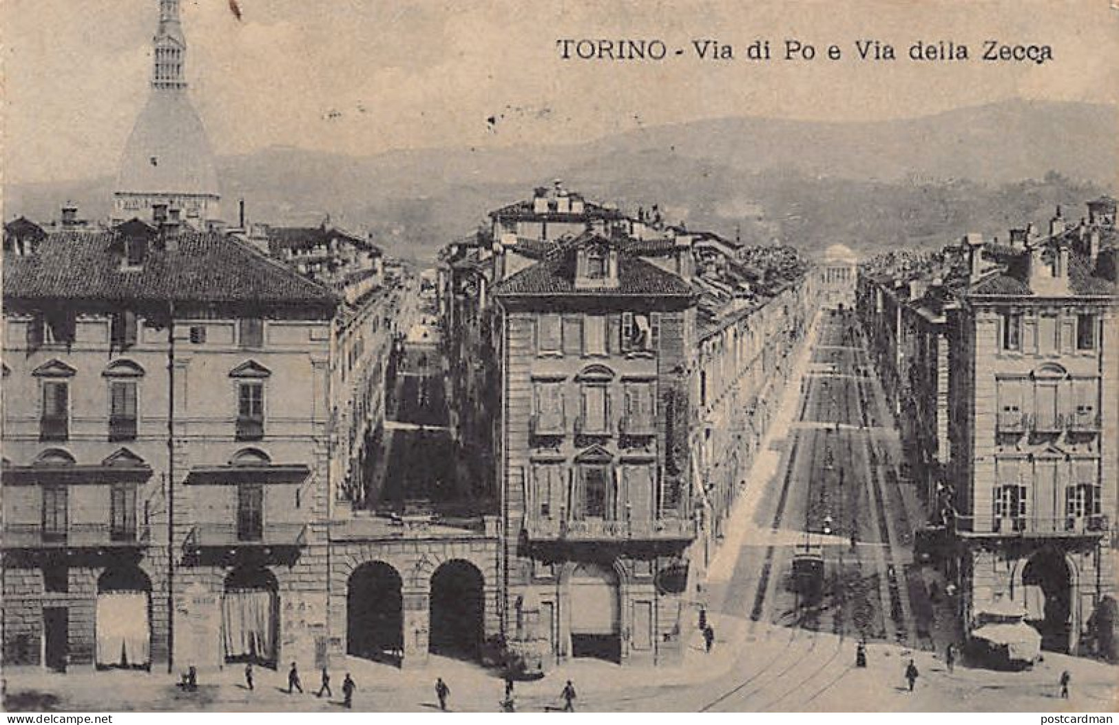 TORINO - Via Di Po E Via Della Zecca - Other & Unclassified