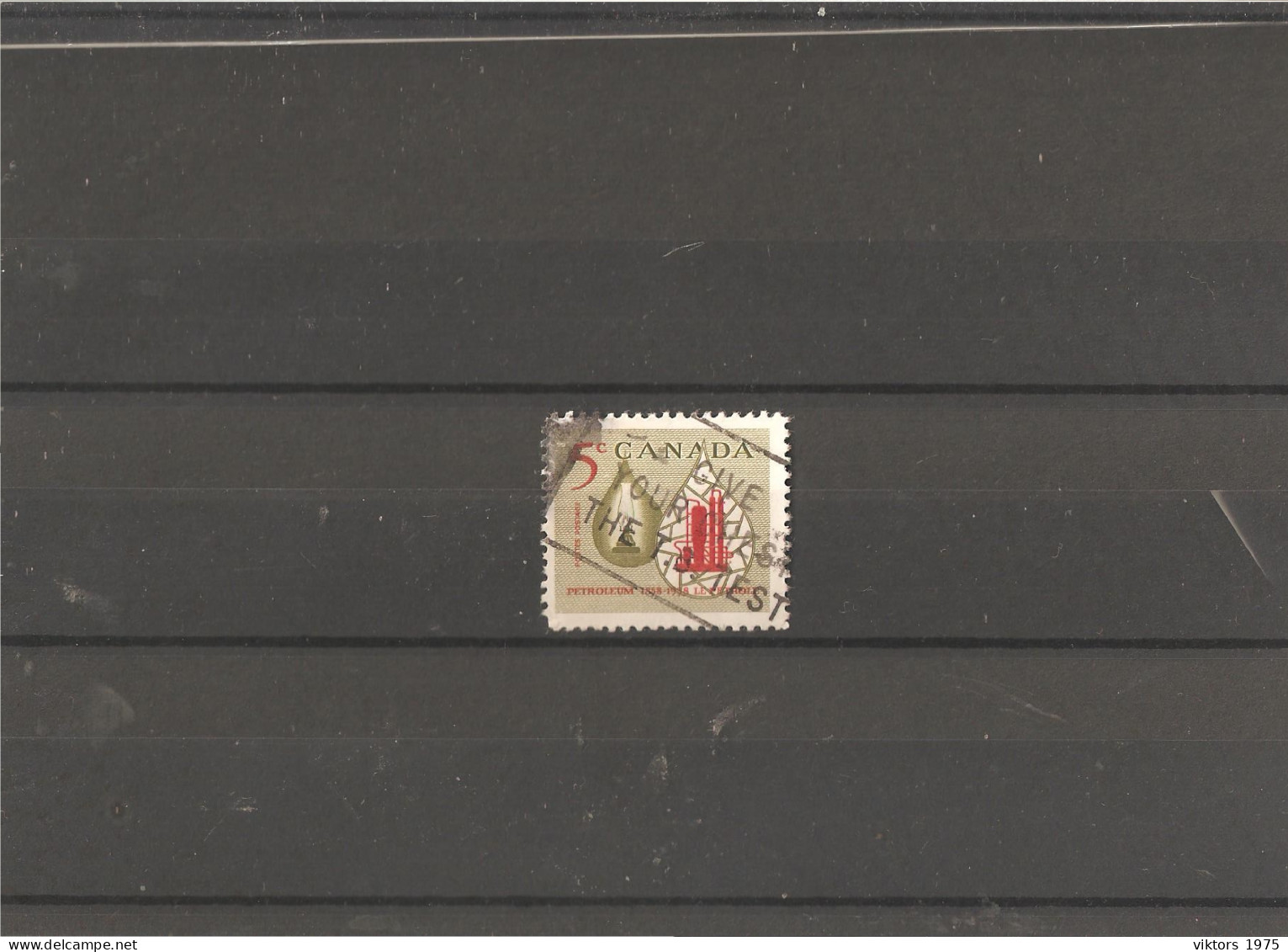 Used Stamp Nr.435 In Darnell Catalog  - Usados