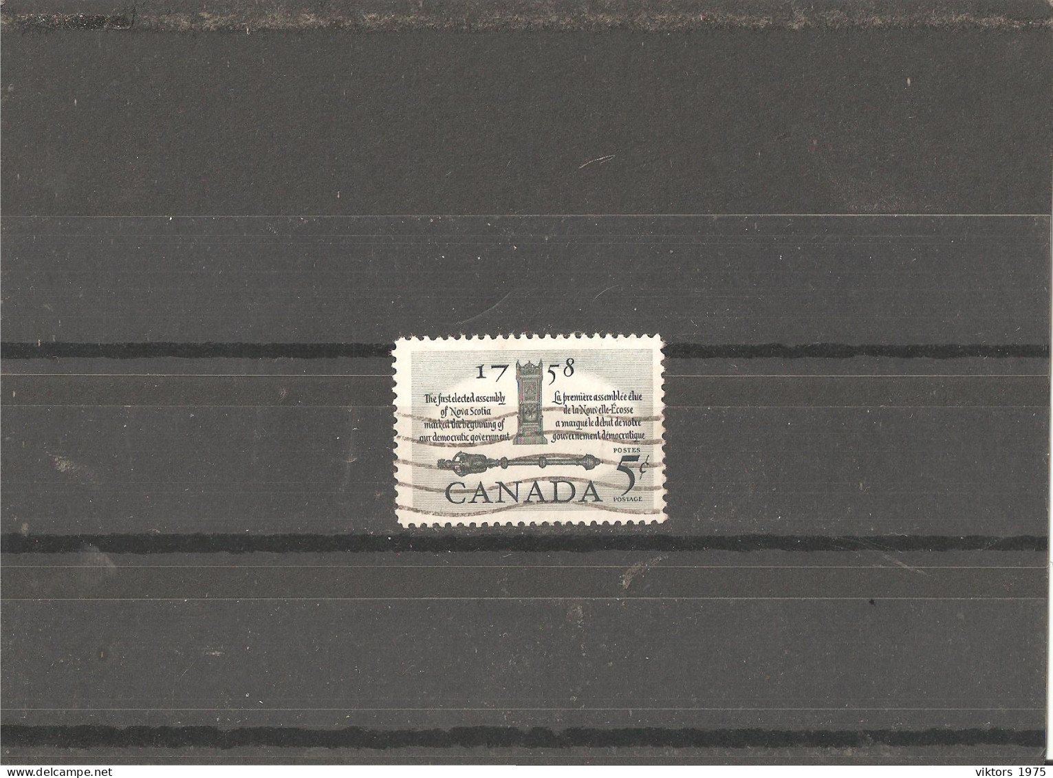 Used Stamp Nr.436 In Darnell Catalog  - Oblitérés