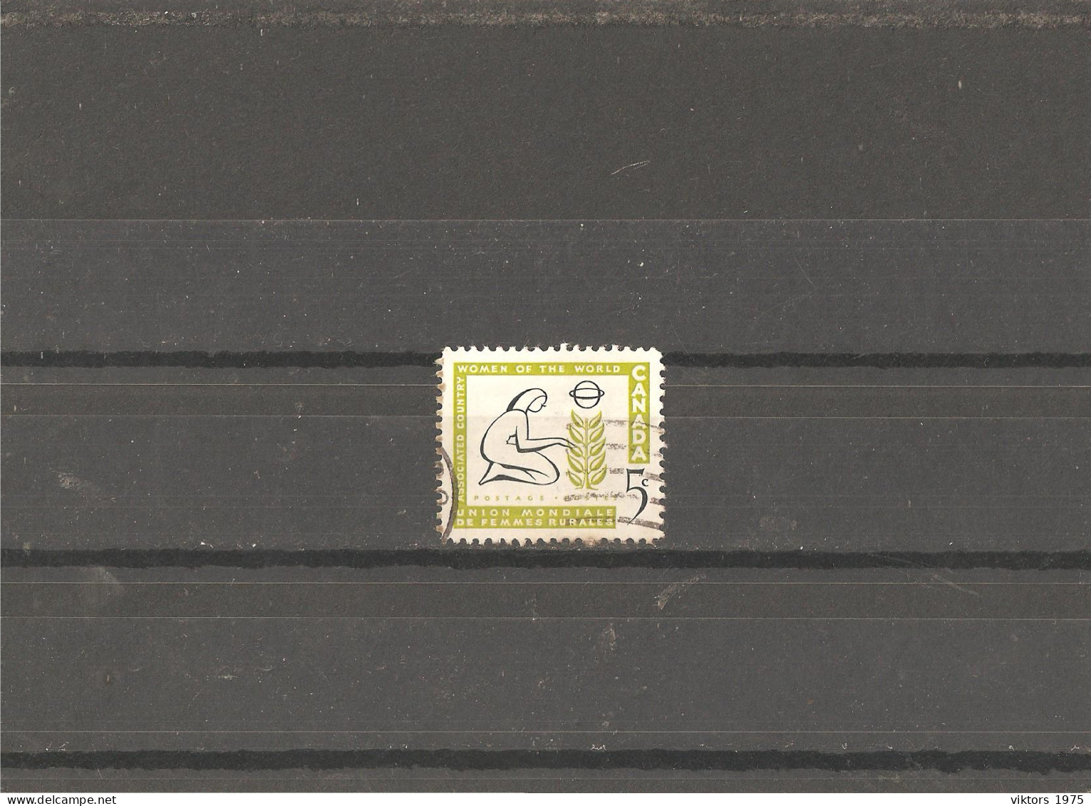 Used Stamp Nr.439 In Darnell Catalog  - Oblitérés