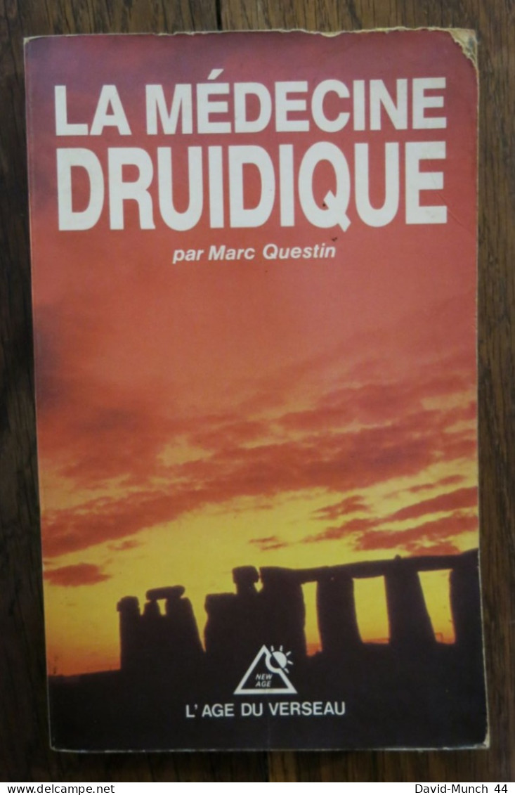 La Médecine Druidique De Marc Questin. L'Age Du Verseau, New Age. 1990 - Geschiedenis