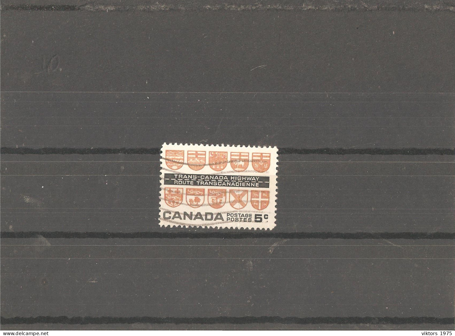 Used Stamp Nr.451 In Darnell Catalog  - Oblitérés