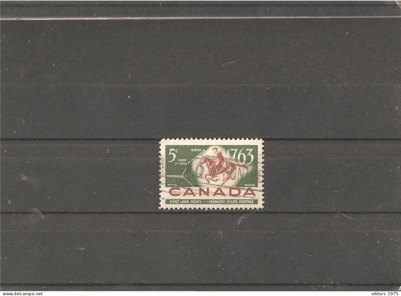 Used Stamp Nr.470 In Darnell Catalog  - Usati