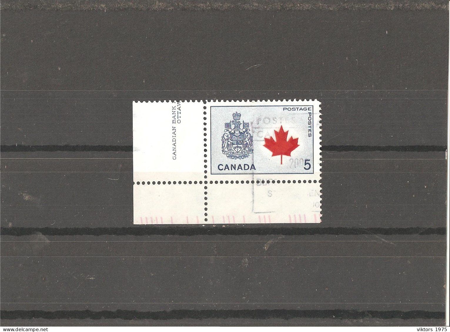 Used Stamp Nr.483 In Darnell Catalog  - Gebraucht