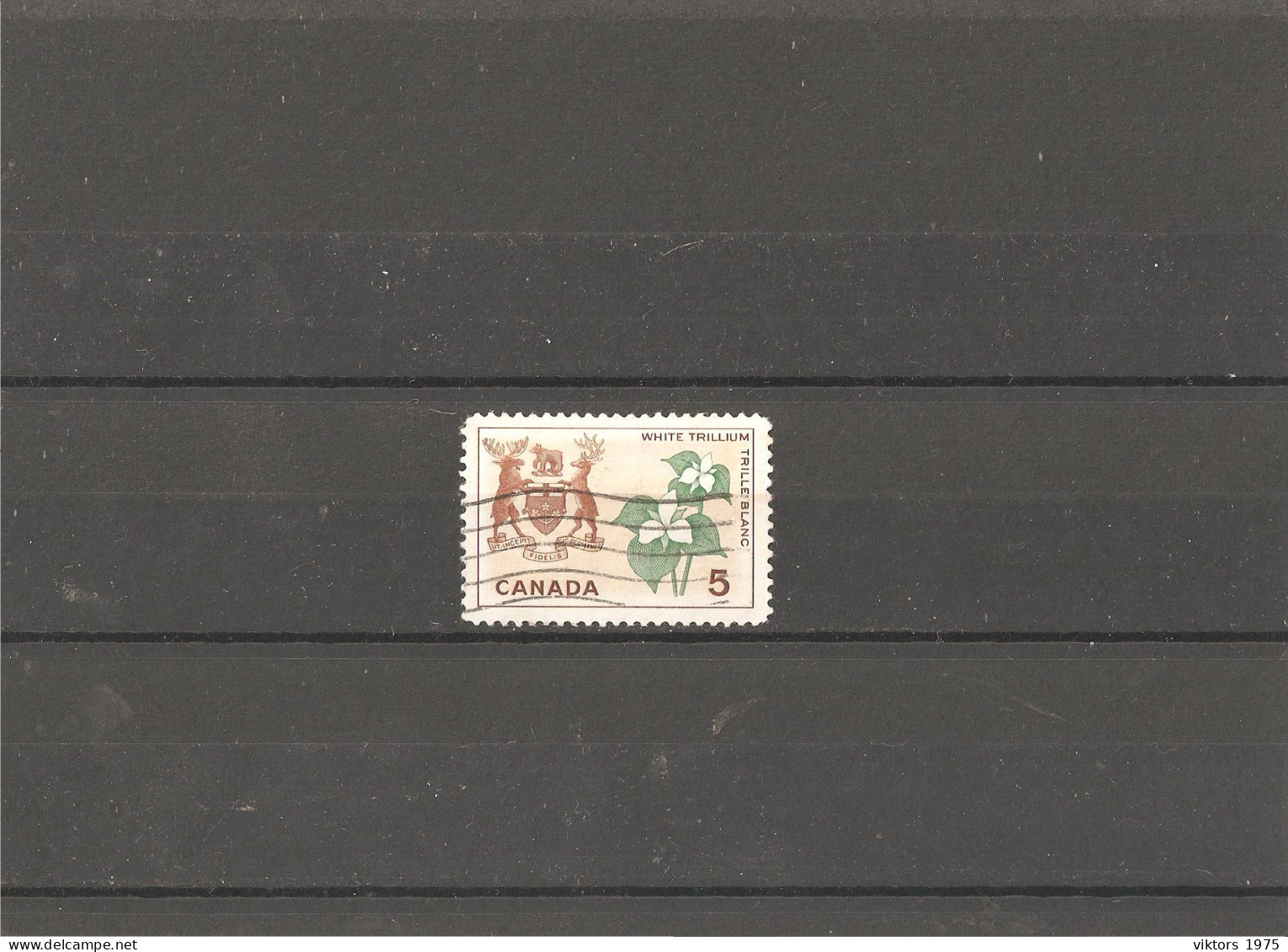 Used Stamp Nr.485 In Darnell Catalog  - Oblitérés