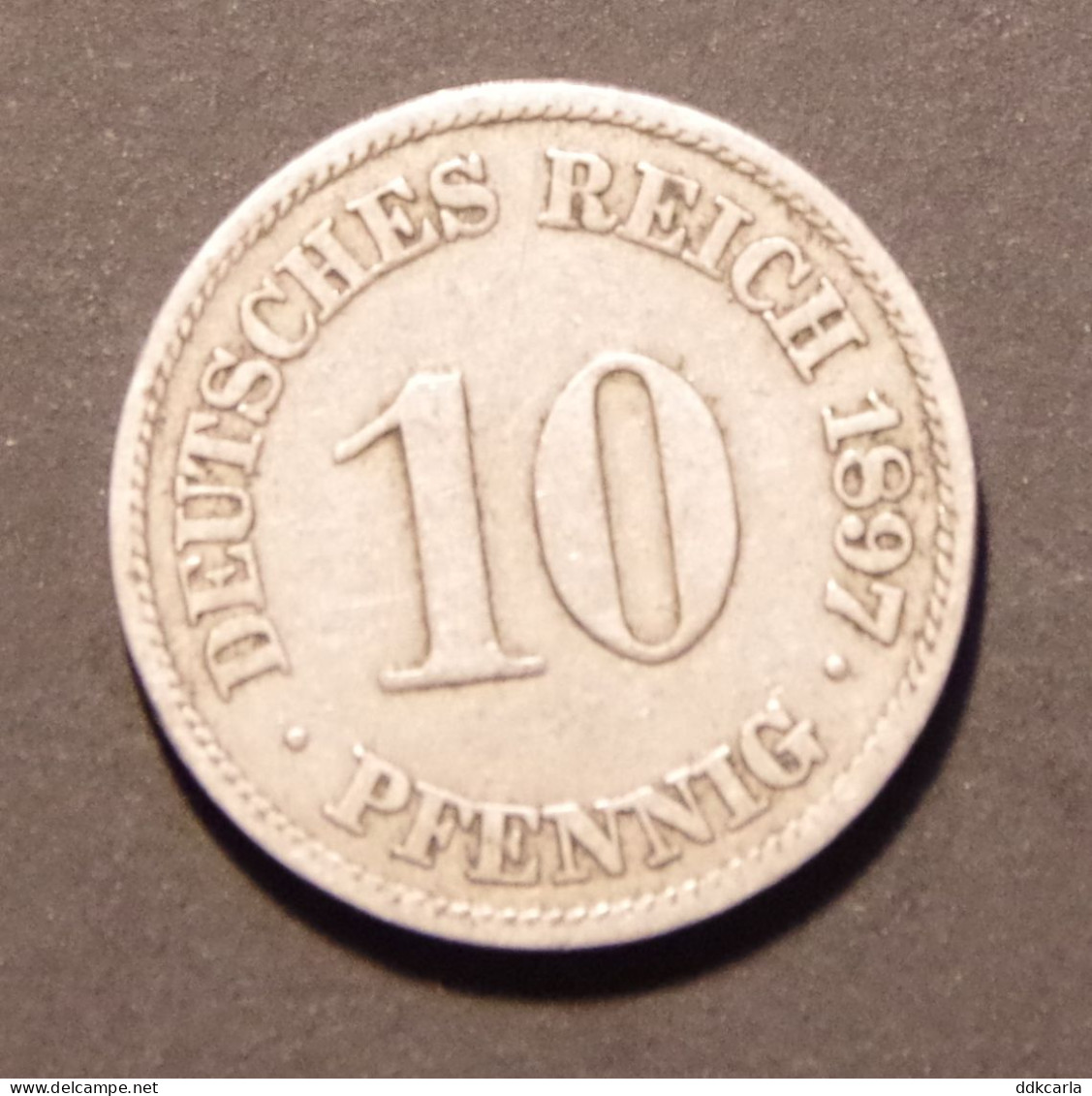 10 Pfennig 1897 A Deutsches Reich - 10 Pfennig