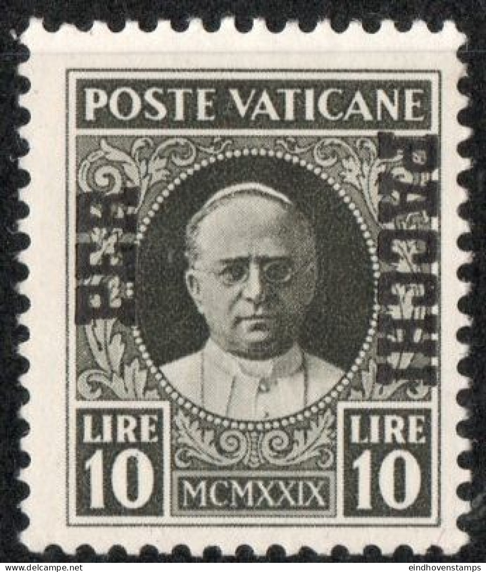 Vatican 1931 Per Pacchi 10L 1 Value MNH - Colis Postaux