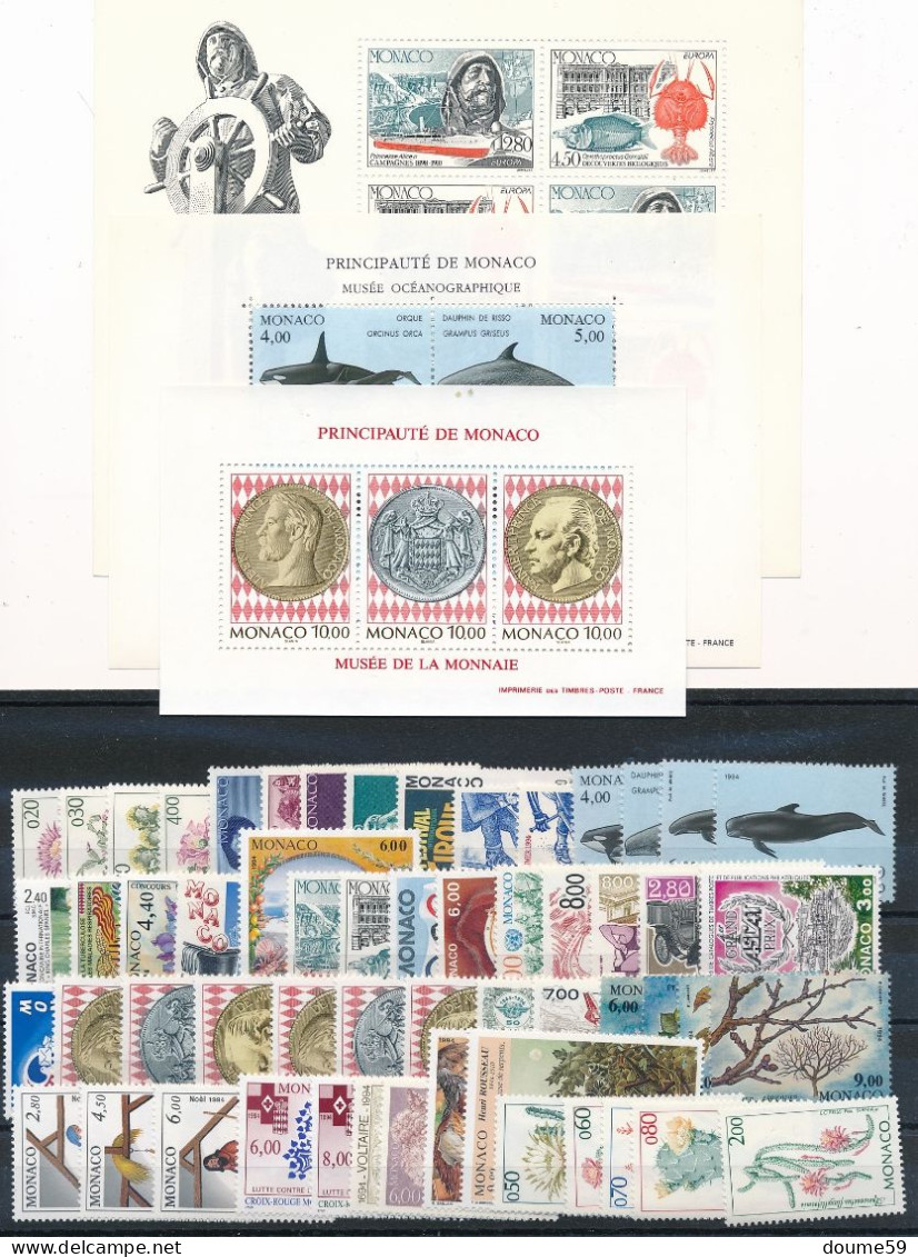 BD-430: MONACO:  Timbres De1994** N°1915/1971-+ BF 64/66 - Ungebraucht