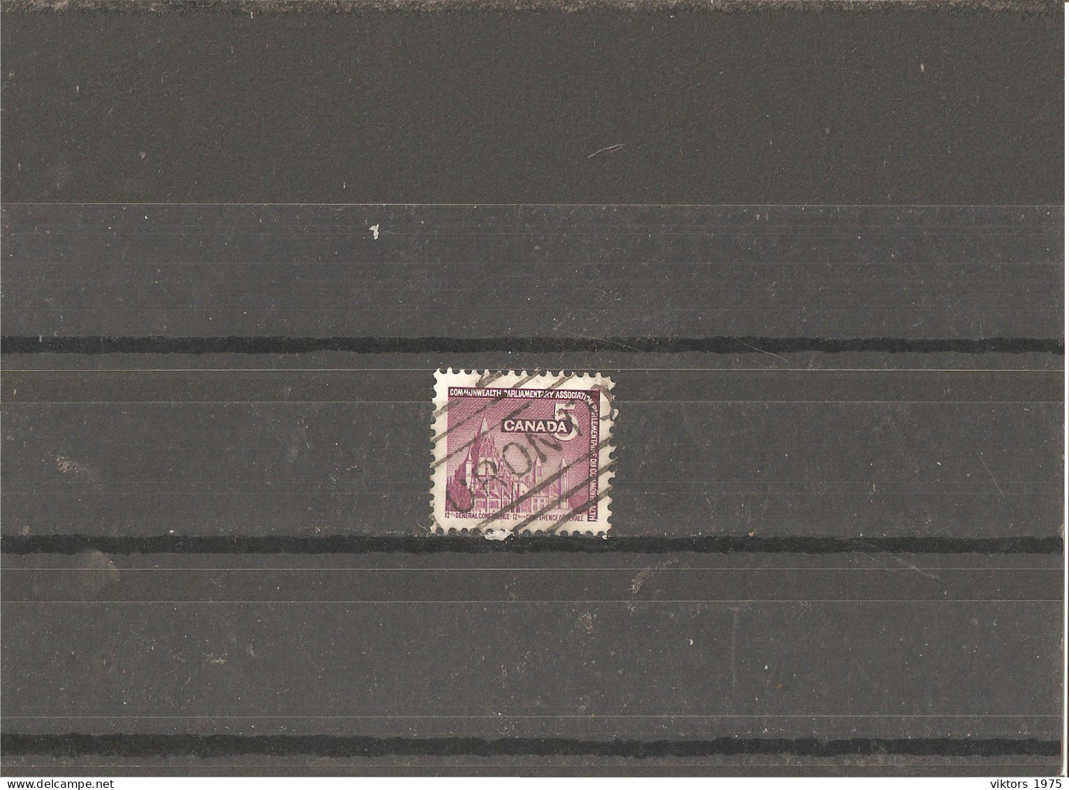 Used Stamp Nr.509 In Darnell Catalog  - Oblitérés