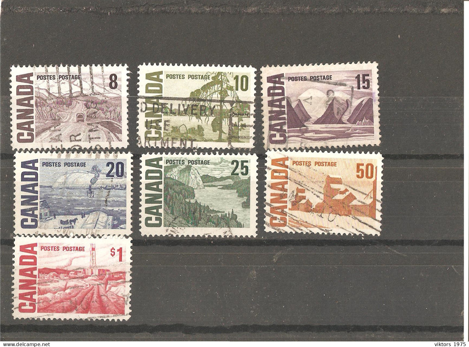 Used Stamps Nr.517-523 In Darnell Catalog  - Oblitérés