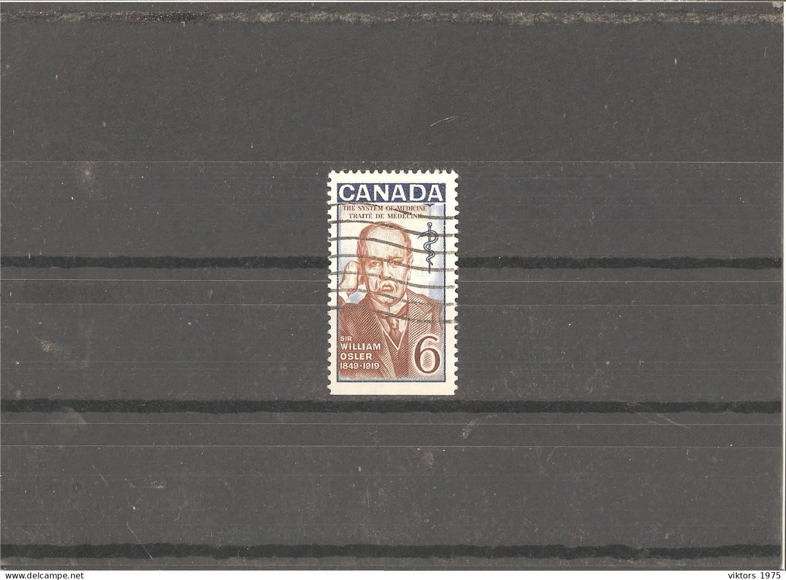 Used Stamp Nr.554 In Darnell Catalog  - Oblitérés