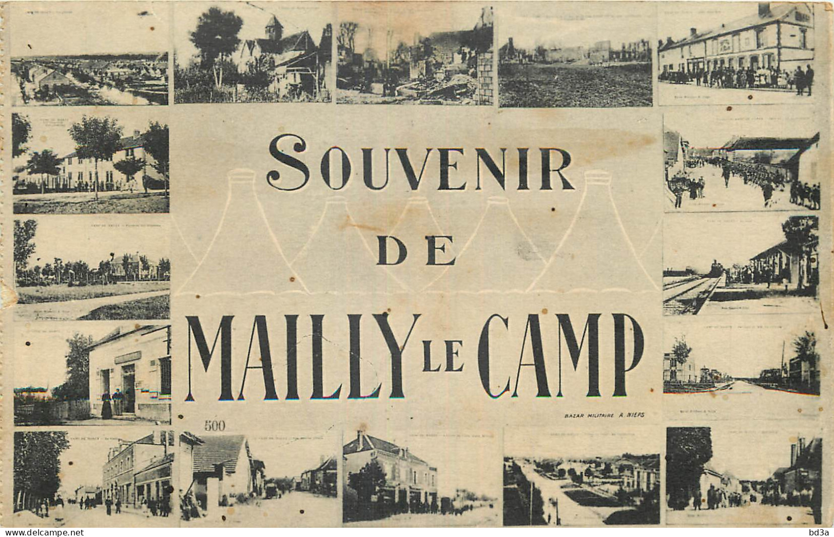 10 -  SOUVENIR DE MAILLY LE CAMP - Mailly-le-Camp