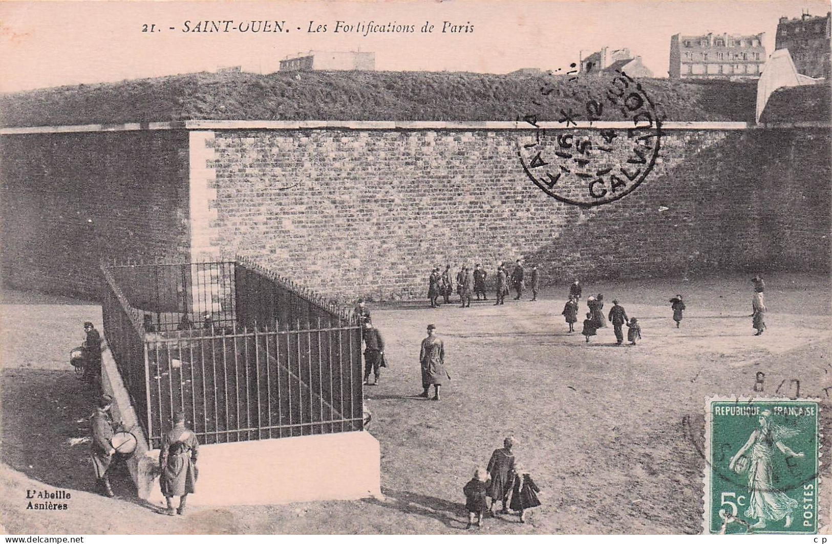 Saint Ouen - Les Fortifications De Paris -   CPA °J - Saint Ouen