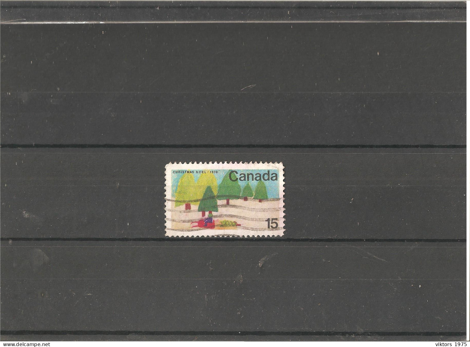 Used Stamp Nr.593 In Darnell Catalog - Gebruikt