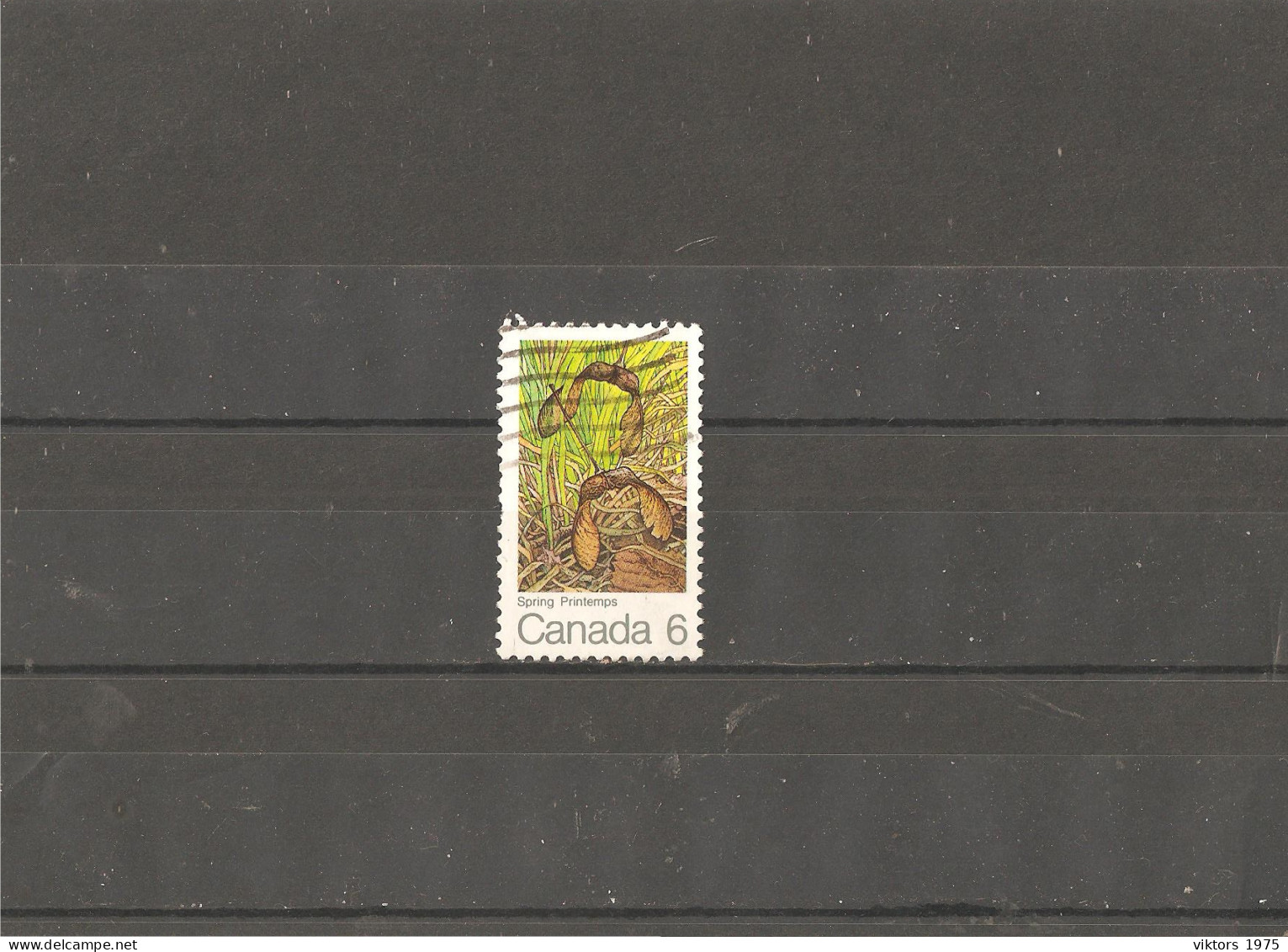 Used Stamp Nr.599 In Darnell Catalog - Oblitérés