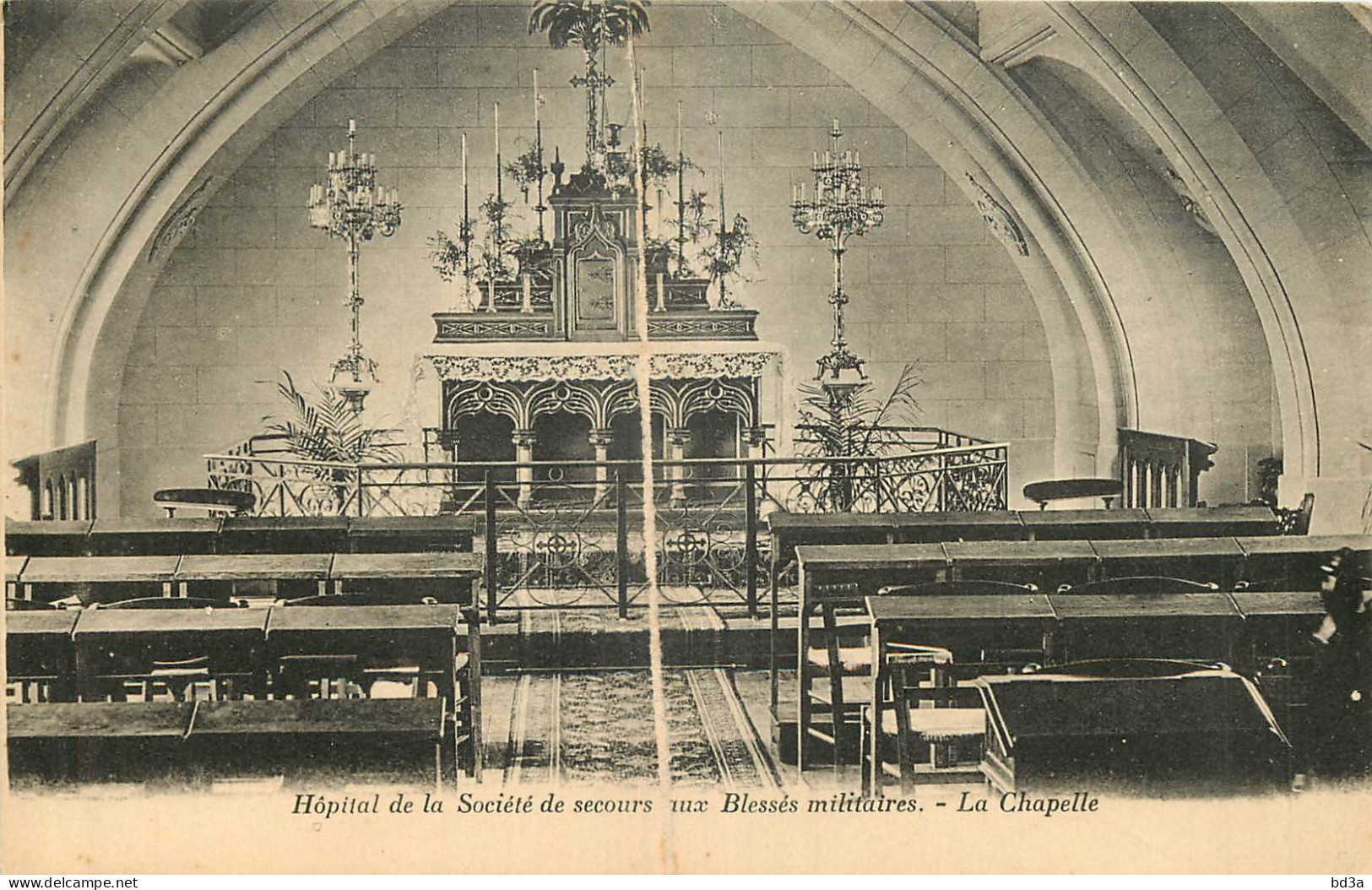 75 - PARIS - HOPITAL DE LA SOCIETE DE SECOURS AUX  BLESSES MILITAIRES - LA CHAPELLE - Salute, Ospedali