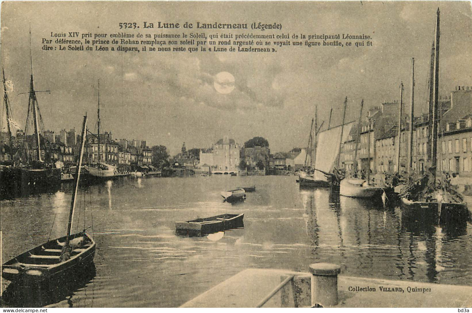 29 - LA LUNE DE LANDERNEAU - LEGENDE - Landerneau